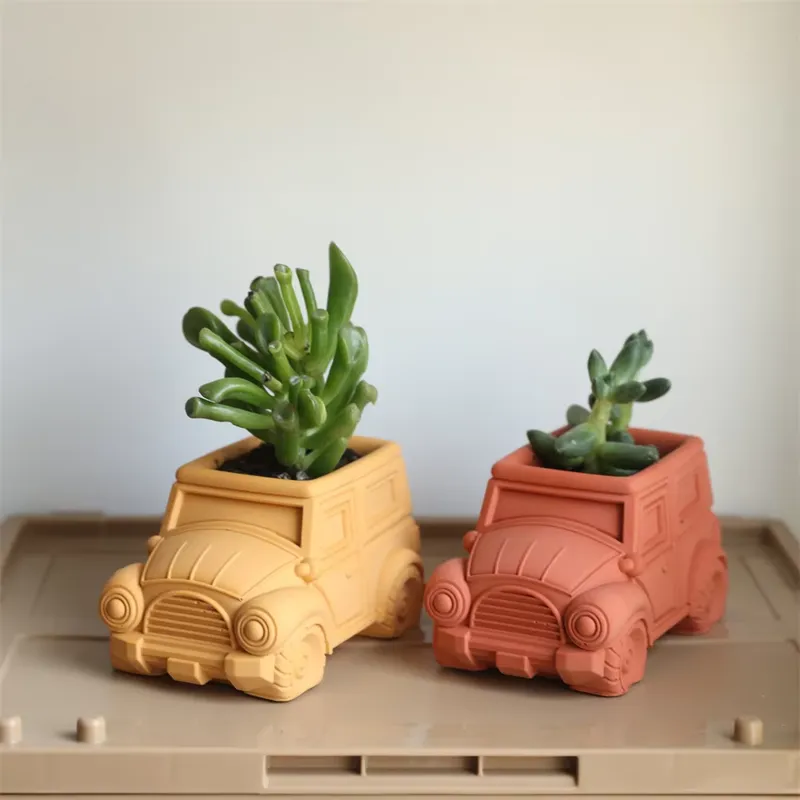 Plant Pot - Moldes de silicona de hormigón Boowan