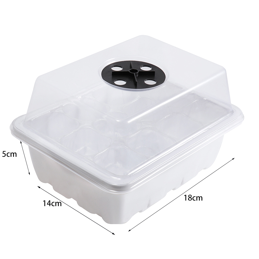 Seed Starter Tray - Bandeja de Germinación de 12 Celdas