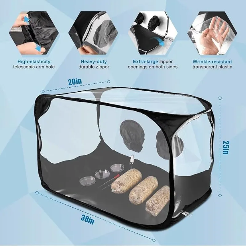Grow Bag - Caja de aire estática grande de