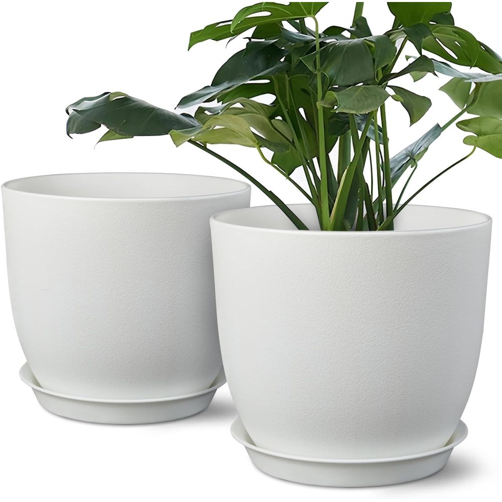 Plant Pot - Juego de 2 Macetas de 8