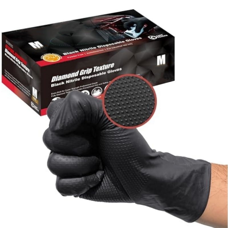 Guantes de Nitrilo Negros Resi - Garden Gloves reseña y precio