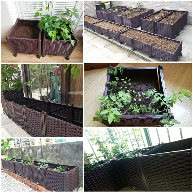 Jardinera elevada con sistema  - Indoor Herb Garden reseña y precio