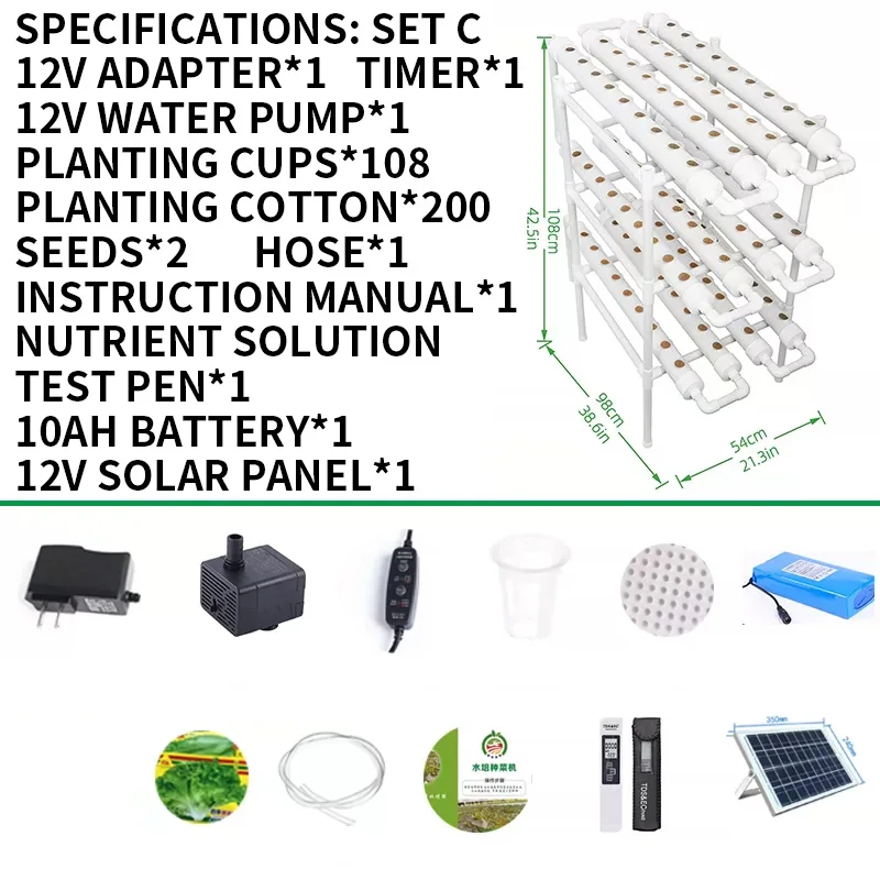 Kit de Sistema de Cultivo sin  - Hydroponic Kit reseña y precio