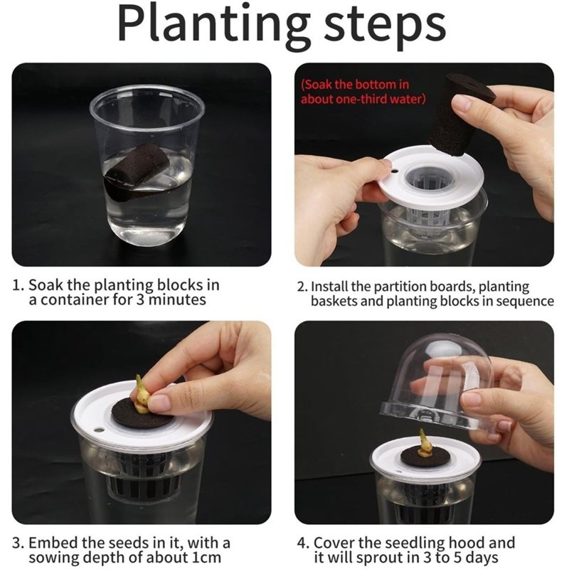 [ABFI!] Kit de sistema de cult - Hydroponic Kit reseña y precio
