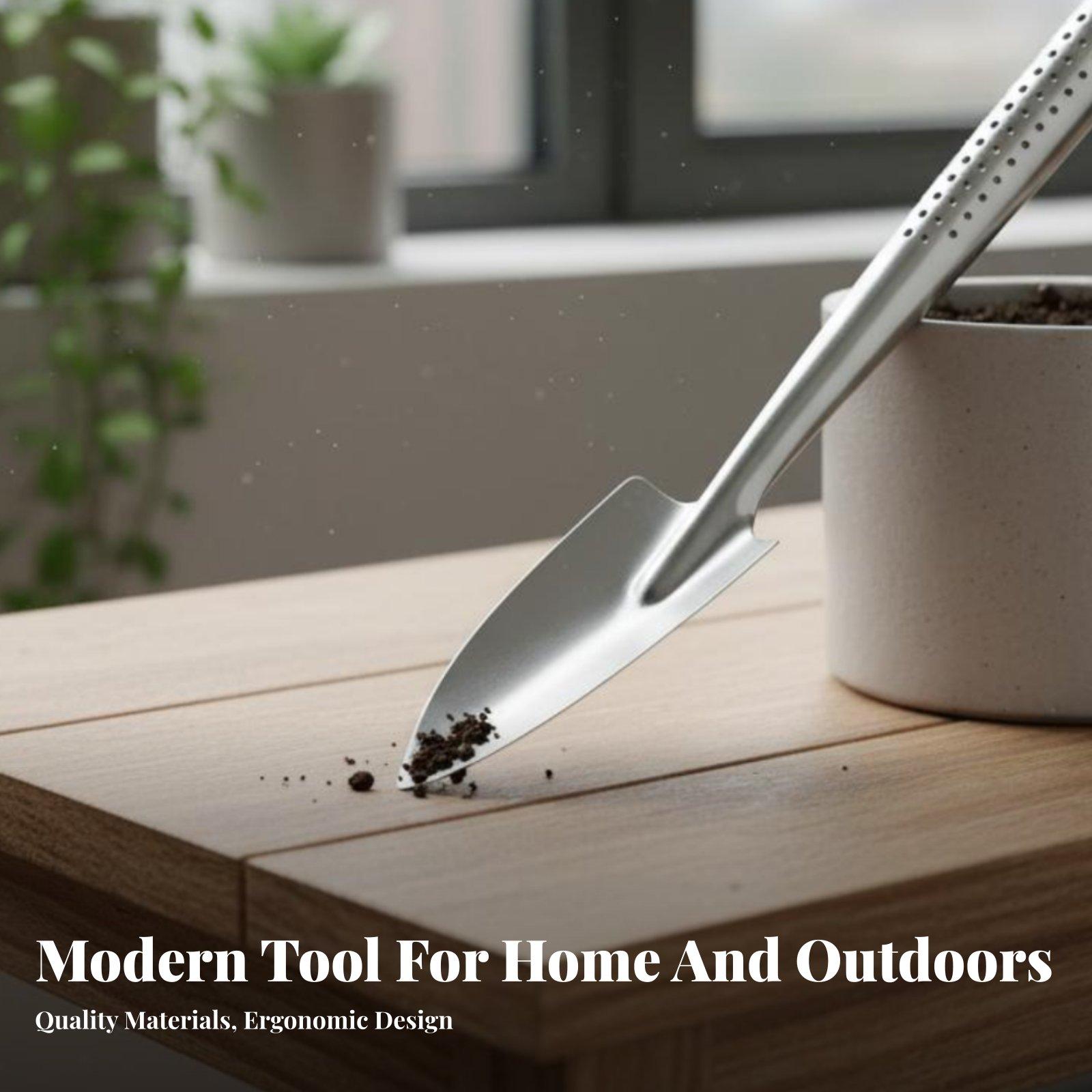 Mini Paleta de Acero Inoxidabl - Trowel Garden Tools reseña y precio
